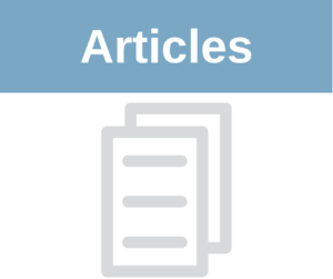 "Articles" button with grey document icon