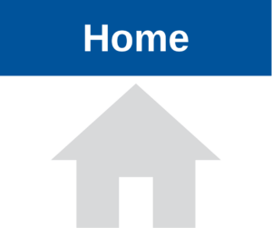 "Home" button with grey house icon